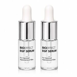 BIOEFFECT EGF Serum Set of 2 Travel Sizes 2.5ml Each Anti-Aging Face Treatment